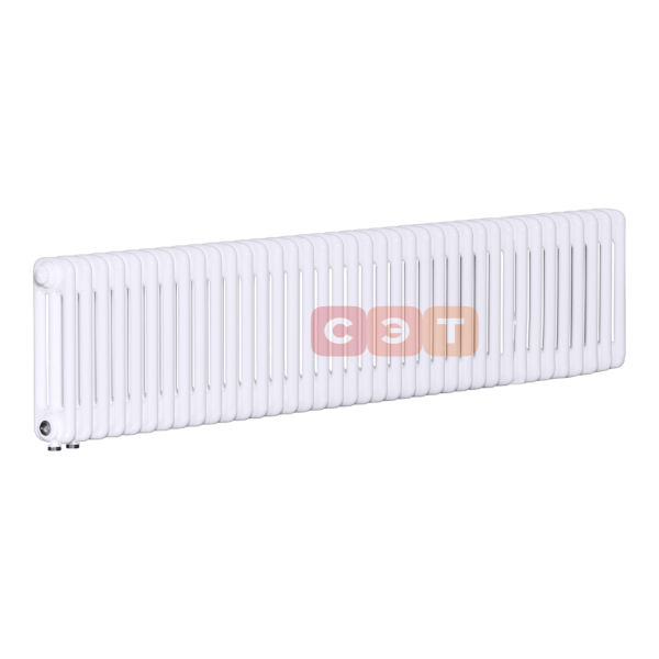 Радиатор стальной 3х трубный Rifar TUBOG 38 секций (в.  370мм, подкл. -  донное левое/правое)